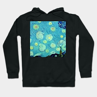 Van Gogh Style Pattern Hoodie